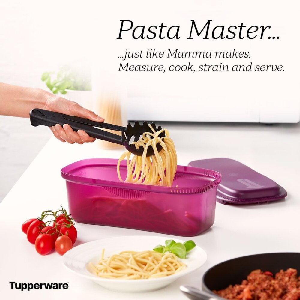 NIP Tupperware Microwave Pasta Maker - Picture 9 of 10